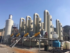 电镀园区酸碱废气中和